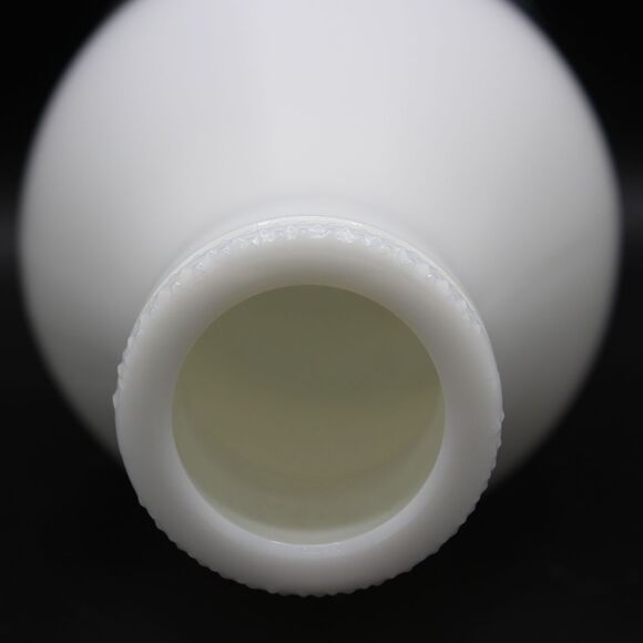 Vintage 1984 Glass Milk Bottle Jug by Alan Wood for Lillian Vernon Made in Italy - Picture 6 of 9